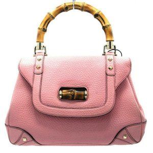 Gucci Vintage Bamboo Handle Handbag